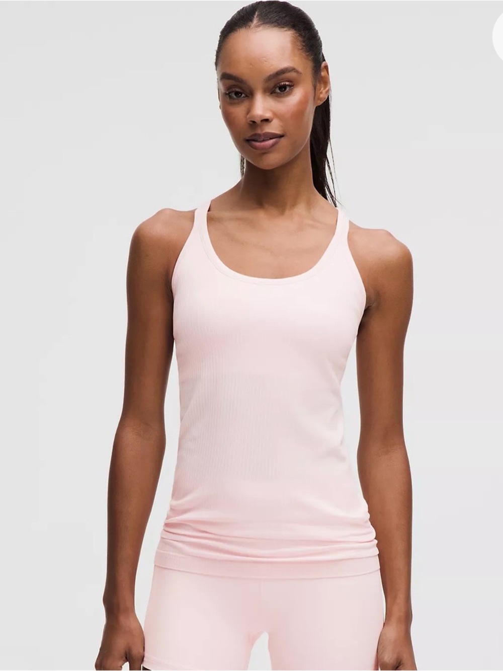 Lululemon Ebb to Street Tank Top
Light Support Ribbed - Pink